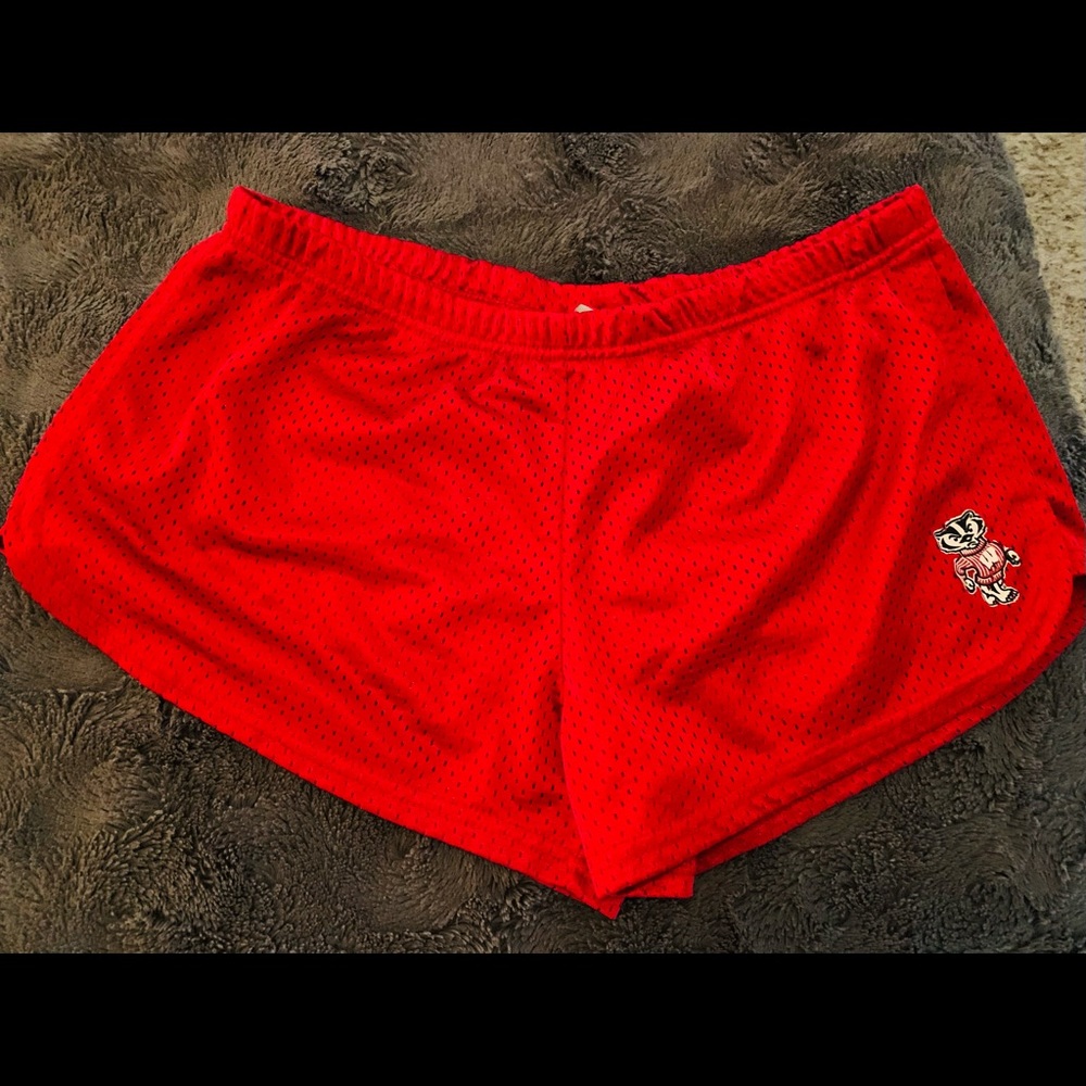 Wisconsin Badgers mesh shorts 🦡